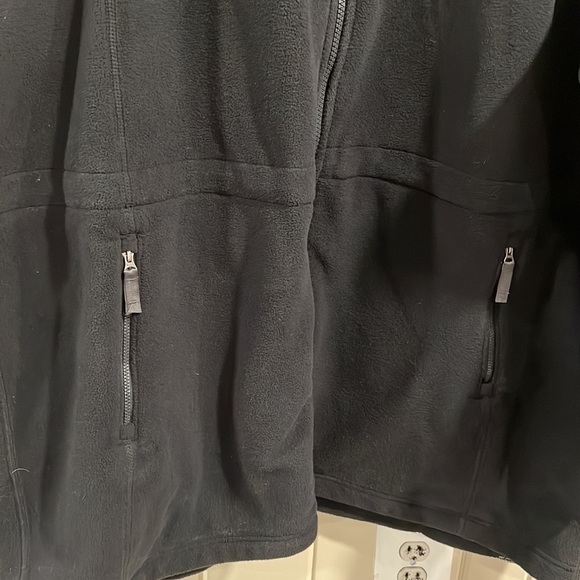 Lands End Black Fleece Jacket - Picture 4 of 11